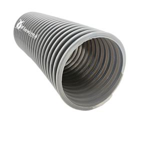 Manguera de conducto corrugada gris de PVC flexible de peso ligero certificada Flexima ISO 9001/9002 0,75 pulgadas 12 pulgadas para fines de vacío de agua - Product Image 1
