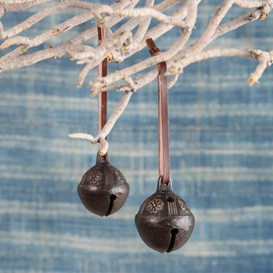Campanas de Bronce Hechas a Mano, Redondas, Estilo Rústico, Adornos Colgantes Decorativos para Árbol de Navidad - Product Image 3