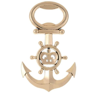 Abridor de Botellas Vintage de Latón Macizo con Diseño de Águila Americana, Herramienta de Barra de Metal Dorado Resistente, Hecho en Italia, Coleccionable de Mediados de Siglo - Product Image 2