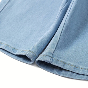 Women <b>Stretch</b> <b>Denim</b> Shorts Comfortable Casual Summer Bottoms Slim Fit Lightweight Outdoor Fashion Wear - Product Image 3