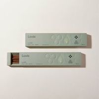 Boîte d'emballage réutilisable et écologique pour bâtonnets d'encens, porte-encens, bougies, stylos, savons, artisanat, en papier pliable