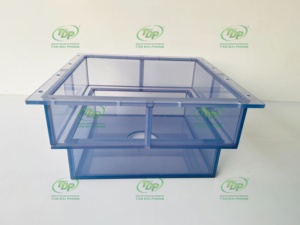 Tanques de Almacenamiento de PVC Transparente, Recipientes a Presión de PVC Transparente, Aptos para Químicos, Agua, Aceite y Combustible, con 1 Año de Garantía, Diseño Personalizado, Vietnam - Product Image 4