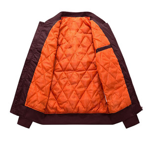 Latest Style 2026 Winter <b>Warm</b> Custom Made Unisex Bomber <b>Jacket</b> Wholesale Top Quality Men Women Bomber <b>Jackets</b> - Product Image 3