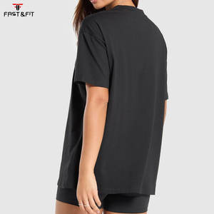 T-shirt d'été pour femme Custom Basics, 100 % coton, coupe classique, manches longues, écologique, coupe décontractée - Product Image 2