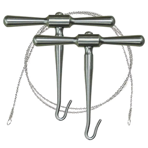 Kit d'outils chirurgicaux réutilisables pour la neurochirurgie et l'orthopédie, comprenant un ensemble de lames de scie Gigli à deux poignées en acier inoxydable de qualité supérieure pour la coupe osseuse - Product Image 4