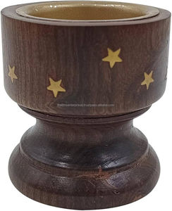 Mini quemador de incienso de madera de acacia de la mejor calidad, regalo religioso para uso durante todas las estaciones del Ramadán - Product Image 2