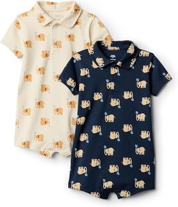 Combinaison-pyjama pour nouveau-né, 6 à 9 mois, style 52 Amropi, unisexe, lot de 3, coton respirant, longueur cheville, manches longues - Product Image 3
