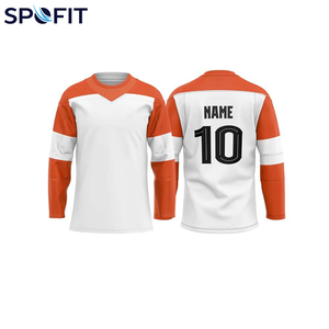 Jersey de Hockey sobre Hielo Personalizado Premium, Impresión por Transferencia de Calor, 100% Poliéster, Malla, para Práctica y Juego, Jersey de Hockey sobre Hielo Personalizado de Alta Resistencia - Product Image 4