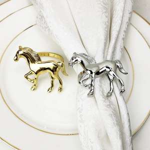 Juego de Anillos Decorativos para Servilletas de Comedor, Accesorios Elegantes para Decoración de Mesa en Hoteles, Restaurantes y Hogares - Product Image 5