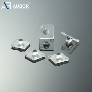 Lente de <span class=keywords><strong>Fresnel</strong></span> de silicona Biconvex K9 acromática de alta refracción OEM, lámpara médica de curado UV, lente térmica, lente convexa de aluminio - Product Image 3