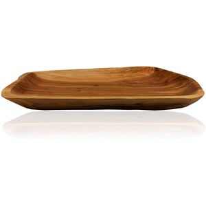 Plateau de service en bois de forme irrégulière, 8 niveaux, plateau de service décoratif pour la cuisine, les fêtes de Restaurant - Product Image 1