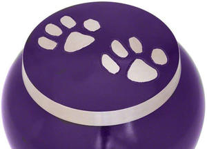 โกศสัตว์เลี้ยงคุณภาพเยี่ยมทำจากทองเหลือง สำหรับใส่เถ้ากระดูกแมวและสุนัข โกศฝังศพทำมือ - Product Image 3