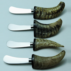 Couteaux de cuisine en acier inoxydable avec manche en résine, design dernier cri, couteau à fromage et couteau à beurre en acier inoxydable, à prix très bas. - Product Image 5