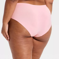Nahtlose Damen-Hipster-Slips im Großhandel, Hochwertige OEM Maßanfertigung, 100% Baumwolle, Atmungsaktiv, Umweltfreundlich, Mittelhoher Bund, Sexy