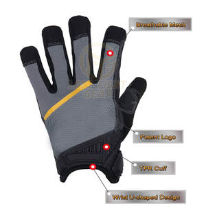 Guantes de Trabajo Profesionales con Agarre Mejorado y Protección Transpirable en la Parte Posterior - Product Image 2
