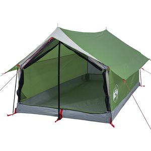 Tente de camping imperméable verte pour 2 personnes - Product Image 4