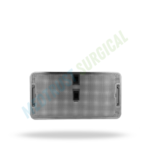 Full Size Sterilization <b>Basket</b> With Lid Stainless Steel Surgical Instrument Tray Medical Autoclave <b>Storage</b> <b>Basket</b> - Product Image 5