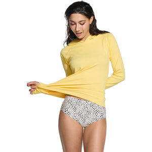 เสื้อรัดรูปสำหรับผู้หญิง แบบ OEM สั่งทำได้ พิมพ์ลายแบบ Sublimation ชุดออกกำลังกาย ผ้ายืดสแปนเด็กซ์ โพลีเอสเตอร์ เสื้อรัดรูปสำหรับผู้หญิง ระบายอากาศได้ดี - Product Image 2