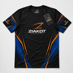 เสื้อยืดแขนยาว ZIAKOT รุ่นใหม่ ดีไซน์พิเศษสำหรับผู้ชาย สีดำ-ชมพู ลายฟลามิงโก 3 มิติ สำหรับออกกำลังกาย - Product Image 4