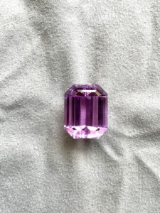 85.04ธรรมชาติกะรัต kunzite แปดเหลี่ยมตัดหินอัญมณีสำหรับทำเครื่องประดับที่ดี - Product Image 6