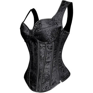 Corsé de mujer de cuero con bordado y forro, sexy, moderno, transpirable, para tallas grandes, con servicio OEM - Product Image 3