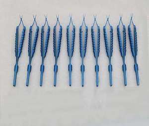 Hot Sale Ophthalmic Mics Capsulorhexis Forceps Cross Action Tips Cataract Surgical <b>Instrument</b> By Grip Surgical - Product Image 3