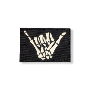 Parche Bordado Personalizable de Calidad Premium con Diseño de Calavera Punisher y Flor de la Bandera de Australia, Corte Láser, Tela 600D, para Coser - Product Image 2