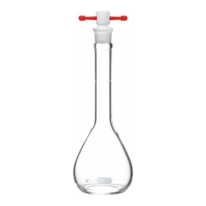 For PYREX Class a Volumetric Flask 50ml & 2000ml Borosilicate <b>Glass</b> with PTFE Stopper for Laboratory <b>Measuring</b> - Product Image 1