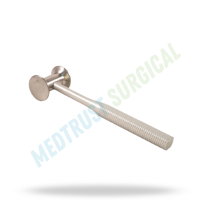 Bergman Mallet Solid Head Orthopedic Surgical Hammer Stainless Steel Instrument - Product Image 4