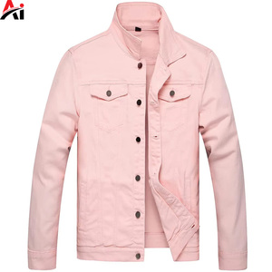 High quality fashion casual <b>black</b> wash <b>jeans</b> <b>jacket</b> men denim clothing plain dyed <b>jacket</b> for men made in pakistan - Product Image 1