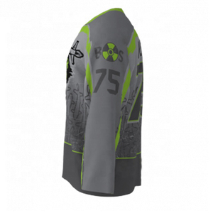 Jersey de Hockey sobre Hielo Personalizado Profesional con Logotipo Bordado y Sublimado para Equipos Juveniles - Product Image 3