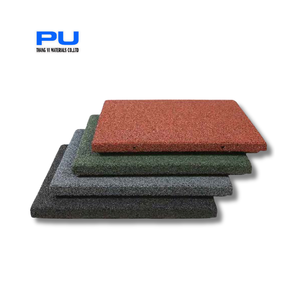 <b>Interlocking</b> Durable SBR EPDM Rubber <b>Tiles</b> Shock Absorption Anti-Slip Waterproof Eco-Friendly for Outdoor Gym Playground - Product Image 1