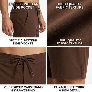 Breathable 100% Polyester Men's Swim Trunks Quick-Drying Classic Surf Board Shorts Sialkot Export Quality Wear - Product Image 4