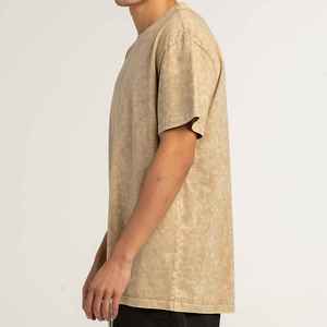 Camisetas Retro de Estilo Urbano con Lavado Ácido, Corte Holgado, Estampado Vintage, Personalizadas - Product Image 4