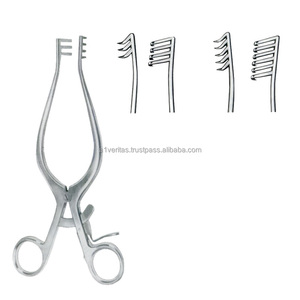 Écarteur Weitlaner à crochet pour plaies 16 cm 2x3 à pointes émoussées, instrument chirurgical en acier inoxydable, ensemble |   Porte-aiguille CE - Product Image 3