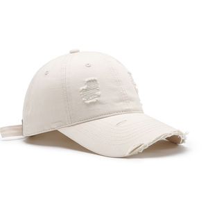 Casquettes de baseball personnalisées en coton blanc pour papa, vente en gros, marque privée - Product Image 1