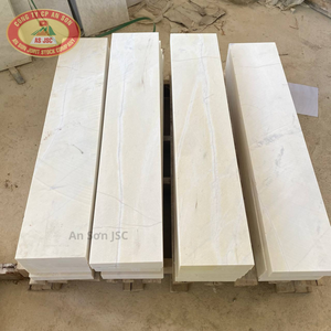 Vietnam Calcite <b>Marble</b> Polished Pure White 100% Natural Thin Slab 24x24 Waterproof Durable Eco-Friendly Modern Kitchen Apartment - Product Image 6