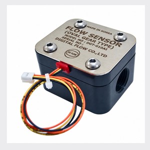 ราคาเครื่องวัดอัตราการไหลแบบดิจิตอล ยี่ห้อเกาหลี DGT-010AI Oval Gear Flow Sensor อลูมิเนียม PT 1/2 เกลียวใน - Product Image 2