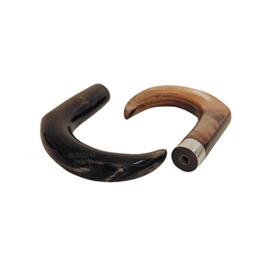 Empuñadura de Cuerno de Búfalo Premium para Bastón, Hecha a Mano, Duradera, de Alta Calidad, para Buey, Toro y Búfalo - Product Image 4