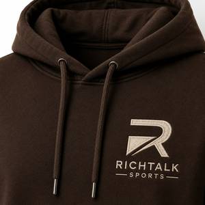 Hoodies brodés effet vieilli, 100% coton, pour homme, hiver, avec poche, respirants, écologiques, vente en gros, service OEM, les plus vendus - Product Image 4