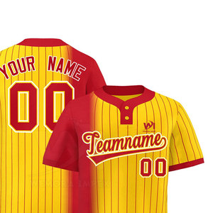 เสื้อเบสบอลแบบสองกระดุม ออกแบบตามสั่ง ขายส่ง คุณภาพสูง ราคาสมเหตุสมผล - Product Image 4