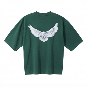 Camiseta de Hombre Personalizada con Nombre de Marca, Estampado Digital Tejido, Cuello Redondo, Manga Corta, Corte Regular, Algodón de Secado Rápido, Transpirable, Estilo Casual Urbano - Product Image 4