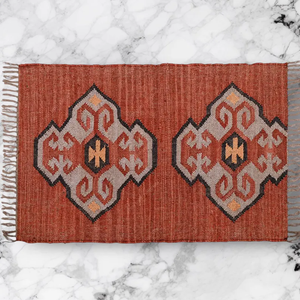 พรมปอกระเจาขนสัตว์ธรรมชาติงานแฮนด์เมดคุณภาพเยี่ยมในร่มกลางแจ้งเน้นการตกแต่งห้องนอนรับประทานอาหารสำหรับใช้ในบ้าน - Product Image 1