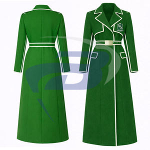 Manteau en laine de la sororité Iota Phi Lambda, manteau long ceinturé de haute qualité pour femmes, manteau en laine maxi de style universitaire, pour les membres de la sororité IPL - Product Image 3