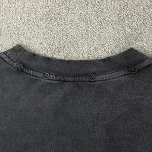 Camiseta de Cuello Redondo de Manga Corta para Hombre, Corte Regular, Color Sólido, 100% Algodón, Tejido de Punto, Alta Calidad, Ecológica, Estilo Urbano - Product Image 3