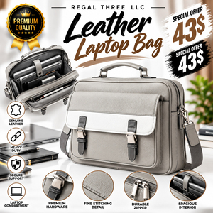 Leather Laptop <b>Bags</b> Unisex Premium Quality Business <b>Computer</b> <b>Bags</b> Professional Office <b>Computer</b> Carrying <b>Bag</b> - Product Image 6