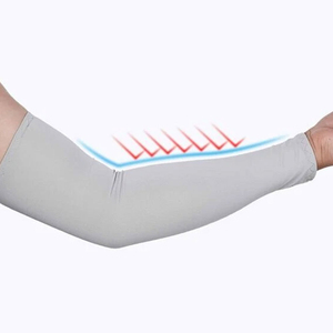 Manchons de compression personnalisables avec logo, style unique, haute qualité, unisexe, pour le sport, couleurs et designs personnalisables, 90% polyester, 10% élasthanne - Product Image 6