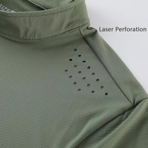 Fabricant de T-shirts de Sport Personnalisés à Compression en Coton et Polyester Premium avec Broderie et Transfert Thermique – Vente en Gros - Product Image 2