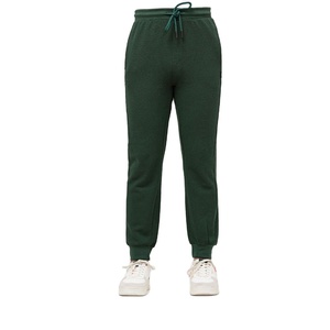 Joggers para hombre, pantalones de chándal informales de algodón 100%, pantalones hechos a medida de gimnasio, estilo ajustado con cintura con cordón - Product Image 1