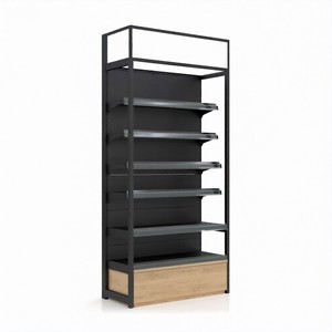 Exhibidor Vertical de Doble Cara, Resistente, de Hierro Pulido, para Supermercados, Hipermercados y Tiendas de Conveniencia - Product Image 2